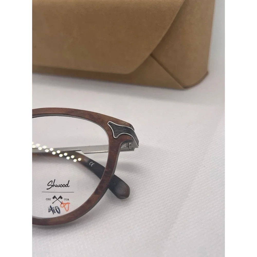 Shwood Allison Brown Eyeglasses Frames Designer‎ Glasses Womens Eyewear